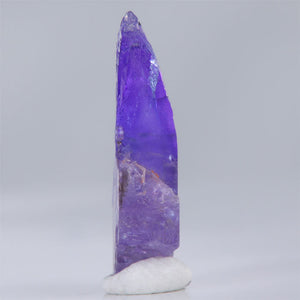 Violet purple tanzanite crystal