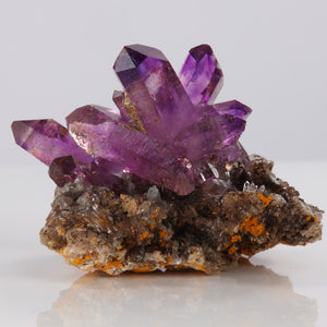 Amethyst crystals on matrix from Zimbabwe