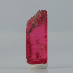 natural rhodonite mineral from brazil deep pink miniature display