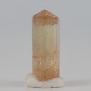 peachy pink tanzanite crystal