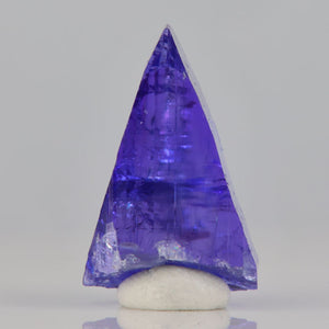 saturated tanzanite crystal