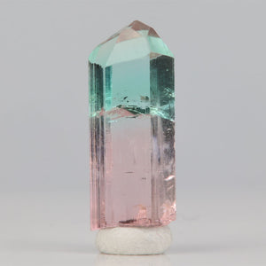 tourmaline crystal green and pink gemmy