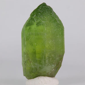 Green Peridot crystal specimen