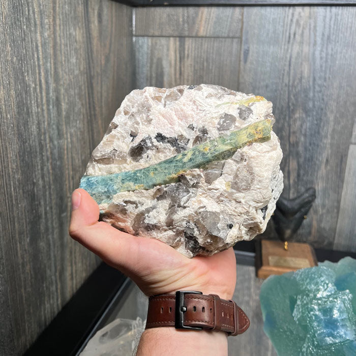 Aquamarine Crystal Pegmatite Specimen