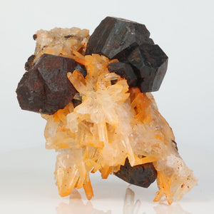 Collector mineral specimen featuring pyrite and quartz