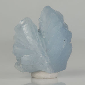Collectible blue prehnite crystal cluster from Tanzania