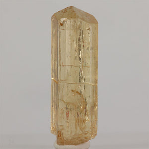Large scapolite crystal from Morogoro Tanzania with golden yellow color