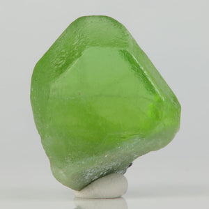 lime green peridot crystal specimen from pakistan natural olivine