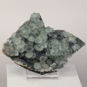 Collector fluorite and quartz display specimen