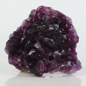 Rich purple fluorite display piece from China