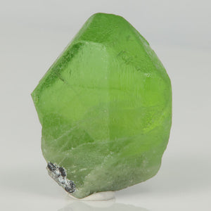 natural olivine crystal from pakistan bright green collector piece