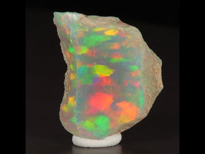 18.4ct Dark Base Rough Ethiopian Opal