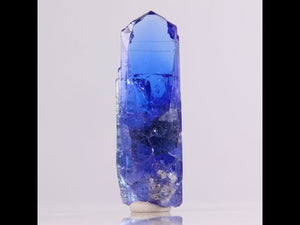 Rare Gemmy Blue Tanzanite Crystal Video