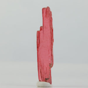 Natural Rhodonite blade displaying strong transparency