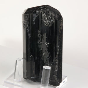 large schorl tourmaline crystal termination detail