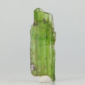 tanzania tremolite crystal with strong vertical striations