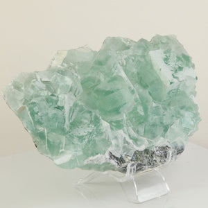 Large translucent fluorite display specimen from China