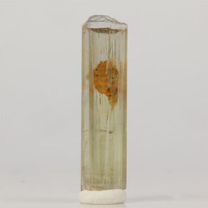 Transparent diaspore crystal specimen from Turkey with internal inclusion