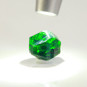 Vivid green Chrome Tourmaline crystal specimen