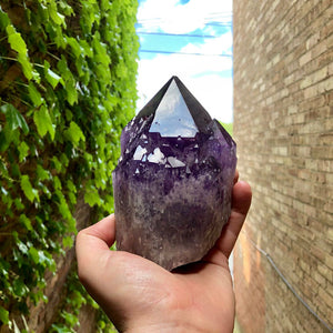 Large Bolivian Ametrine Crystal Point
