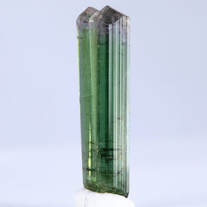 raw bi color tourmaline crystal brazil