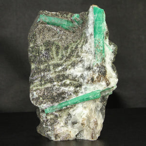 Chinese Emerald Crystals on Matrix