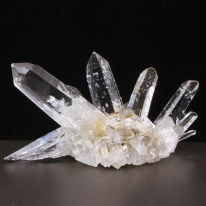 Colombian Quartz Crystal Cluster Clear Mineral Specimen