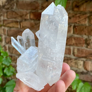 Double terminated Quartz Crystal Cluster from Colombia