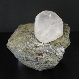 Fluorescent Calcite Crystal on Matrix