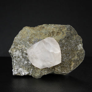 Fluorescent Calcite Crystal on Matrix