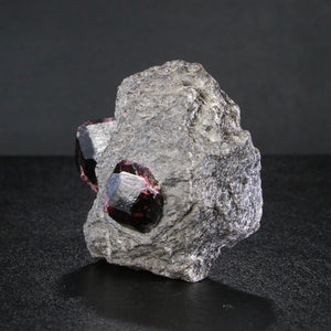 Garnets Crystals on Matrix from Alaska
