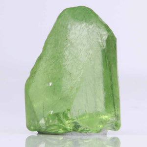 Peridot crystal facet grade rough gem quality