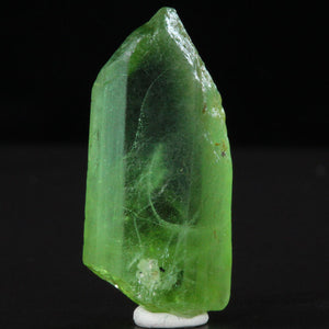 Whispy inclusions in Peridot Crystal