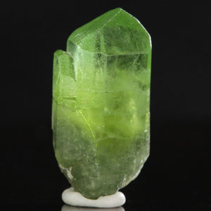 Raw peridot crystal minera specimen