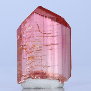 Pink Tourmaline Crystal Mineral Specimen Raw Gemmy
