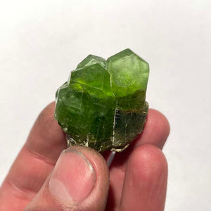 192.97ct Large Raw Peridot Crystal Cluster from Pakistan