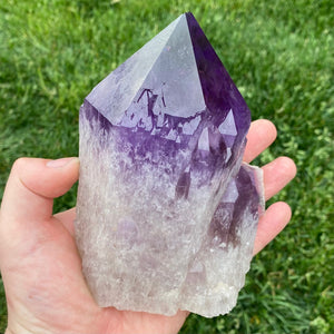 Ametyst Crystal Cluster from Bolivia Purple Raw