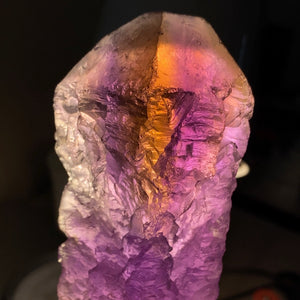 Raw Natural Ametrine Quartz Crystal Anahi Mine Bolivia