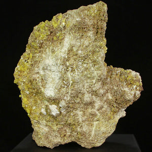 1862g Large Yellow Sulfur Crystal Specimen on Matrix