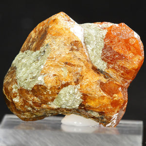 Raw Spessartite Garnet Crystal Cluster