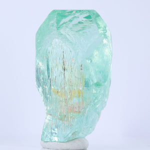 Raw Aquamarine Mineral Specimen Facet Rough