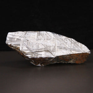 Widmanstätten etch pattern Muonionalusta Meteorite