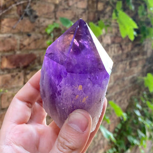 Natural Raw Ametrine Crystal Purple Orange