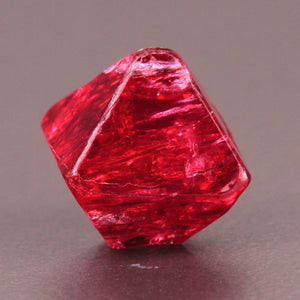 Pinkish Red Spinel Crystal Octahedron