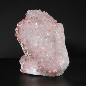 Hematite Included Quartz Crystal Cluster with Dolomite