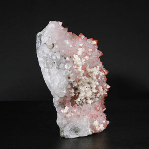 Hematite Included Quartz Crystal Cluster with Dolomite