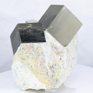Fools gold pyrite cubes spain