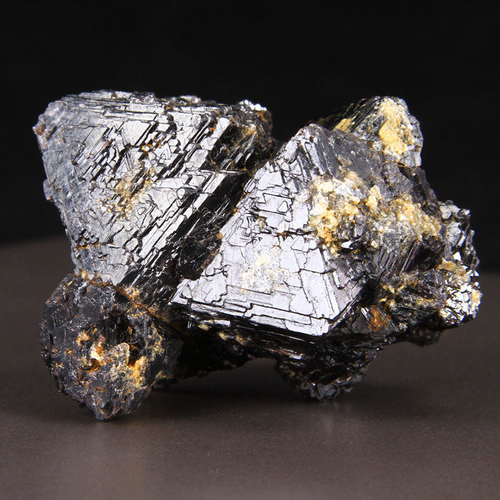 Large Black Spinel Crystal Raw Mineral Specimen