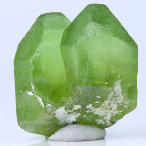 Double Peridot Mineral Specimen