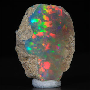 dark base ethiopian opal crystal